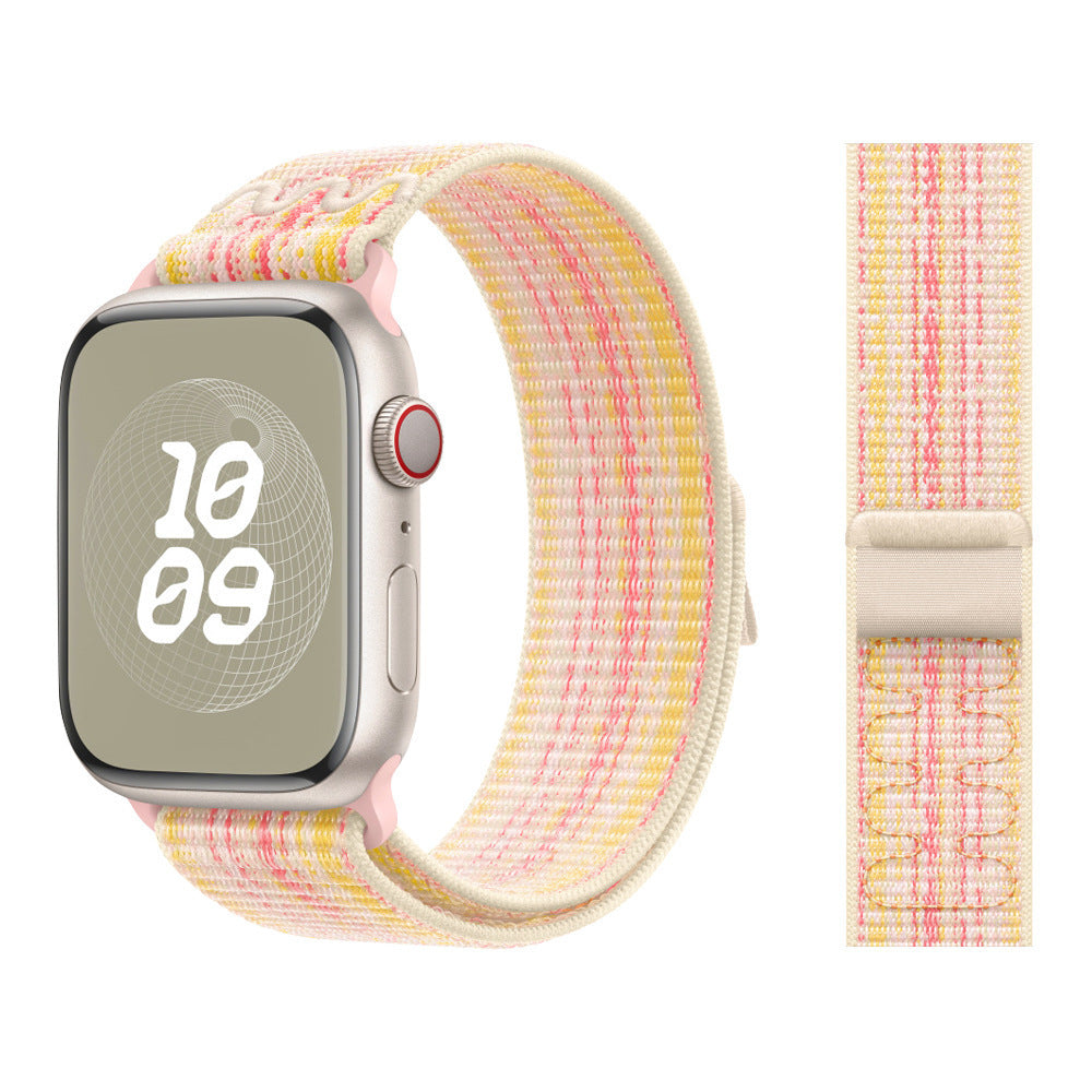 Cinturino sportivo in nylon per Apple Watch