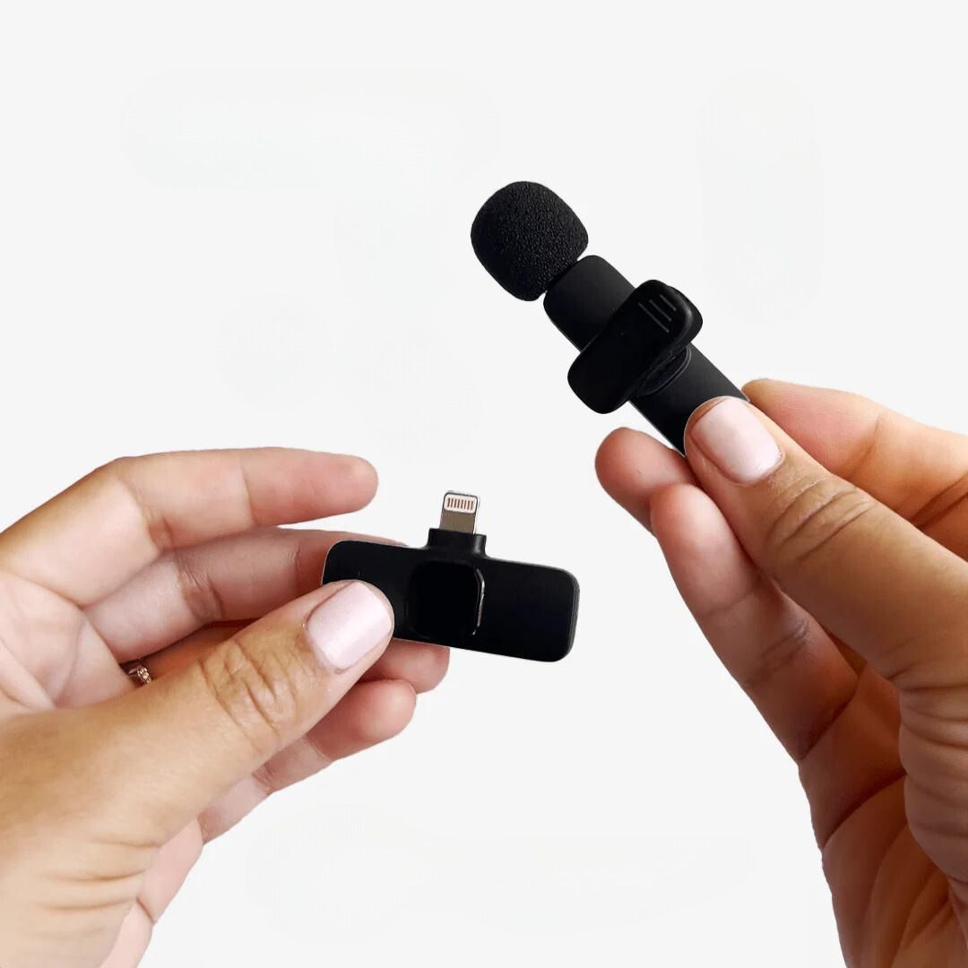 Mini microfoni wireless per creatori