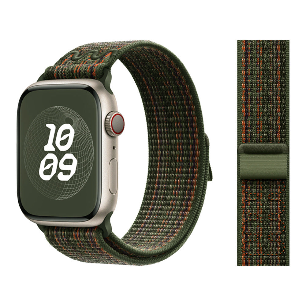 Cinturino sportivo in nylon per Apple Watch