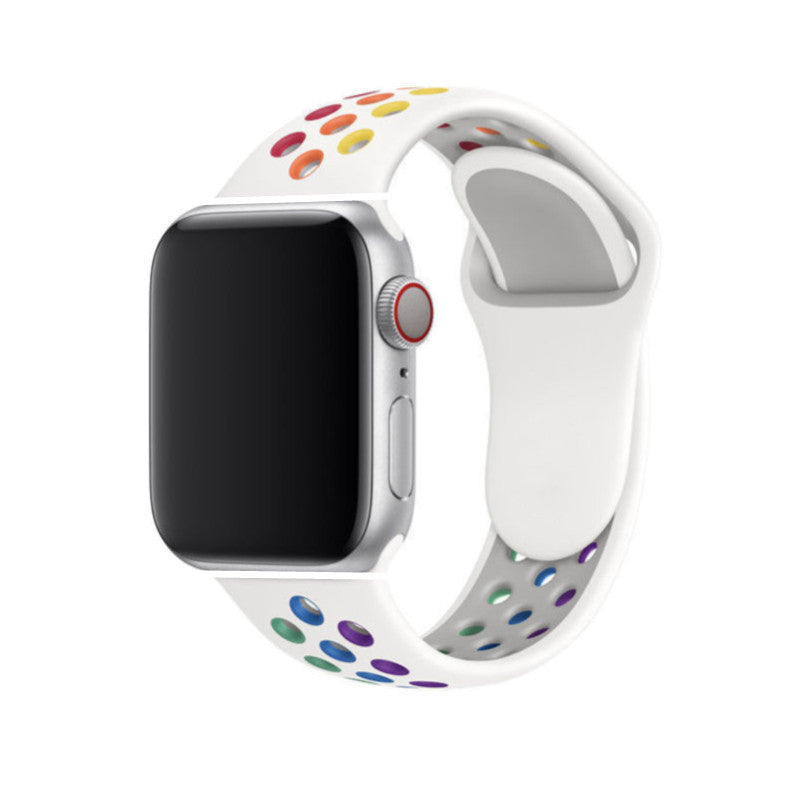 Cinturino sportivo in silicone per Apple Watch