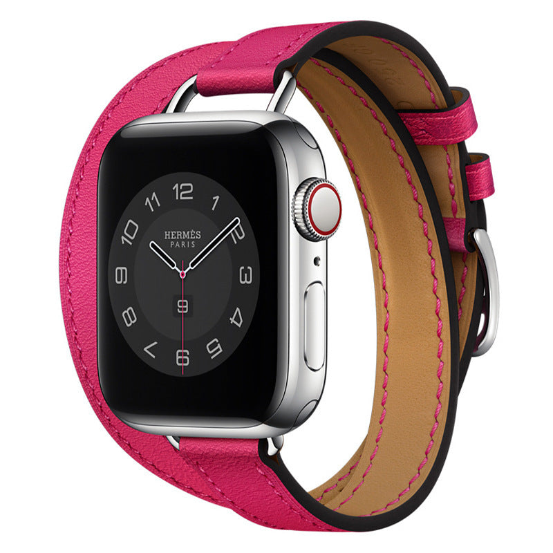 Cinturino Apple Watch in pelle bovina Double Tour