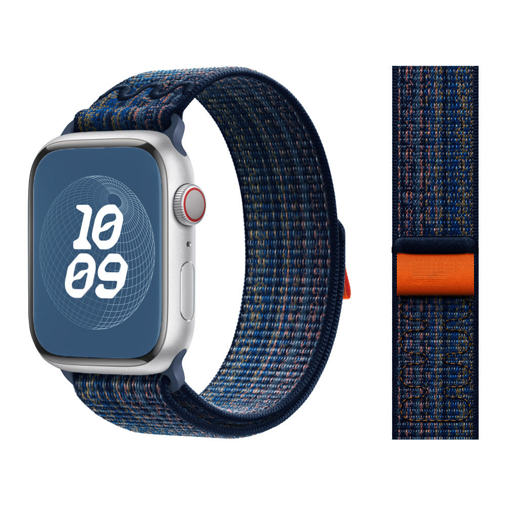 Cinturino sportivo in nylon per Apple Watch