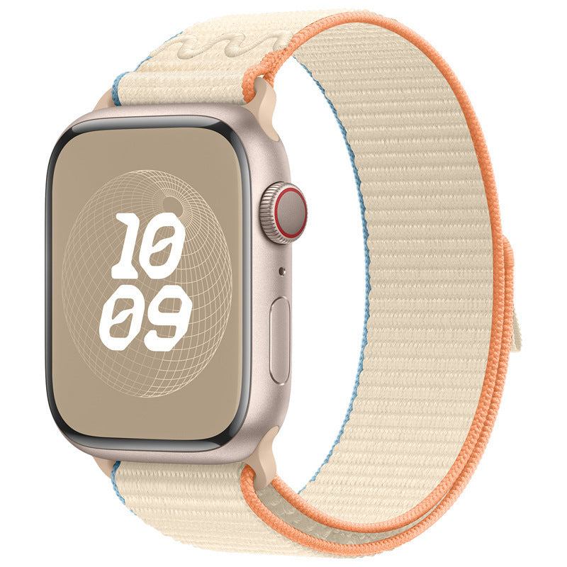 Cinturino sportivo in nylon per Apple Watch