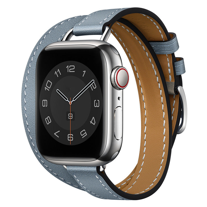 Cinturino Apple Watch in pelle bovina Double Tour