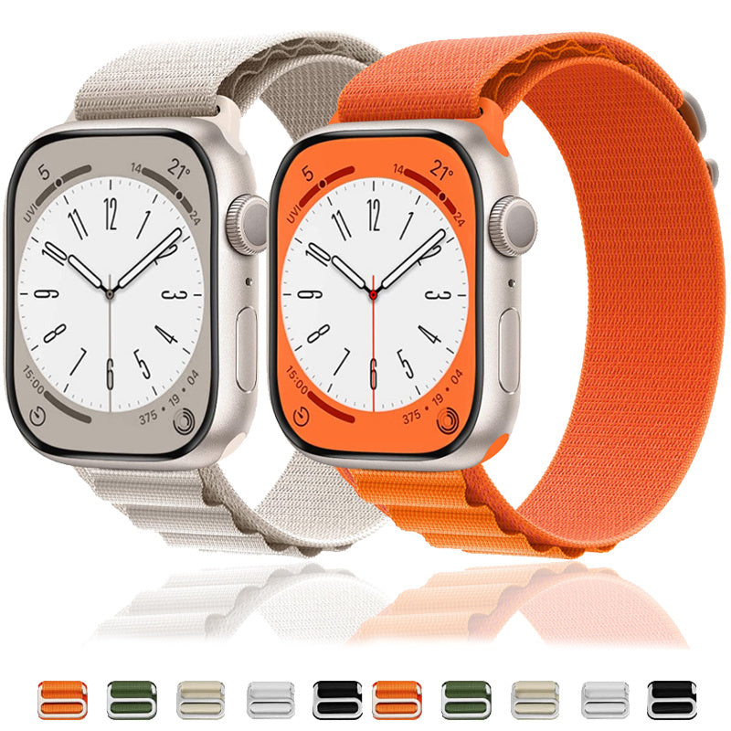 Cinturino in nylon intrecciato per Apple Watch 