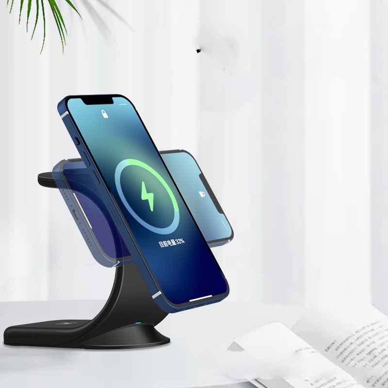 Caricabatterie wireless magnetico 3in1 MultiDock