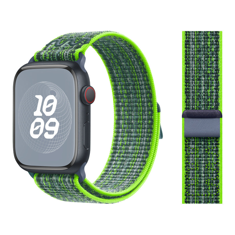 Cinturino sportivo in nylon per Apple Watch