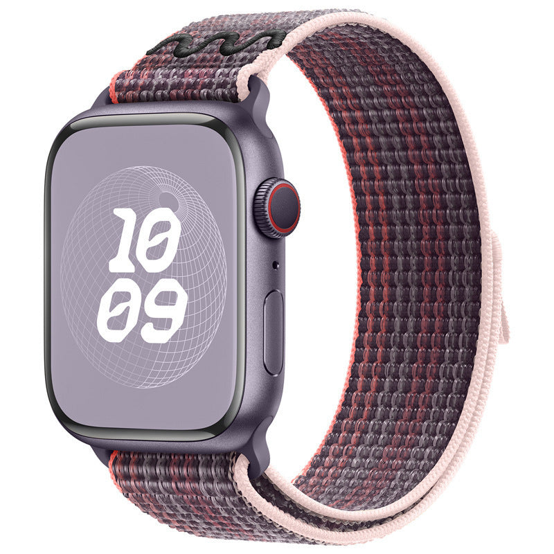 Cinturino sportivo in nylon per Apple Watch