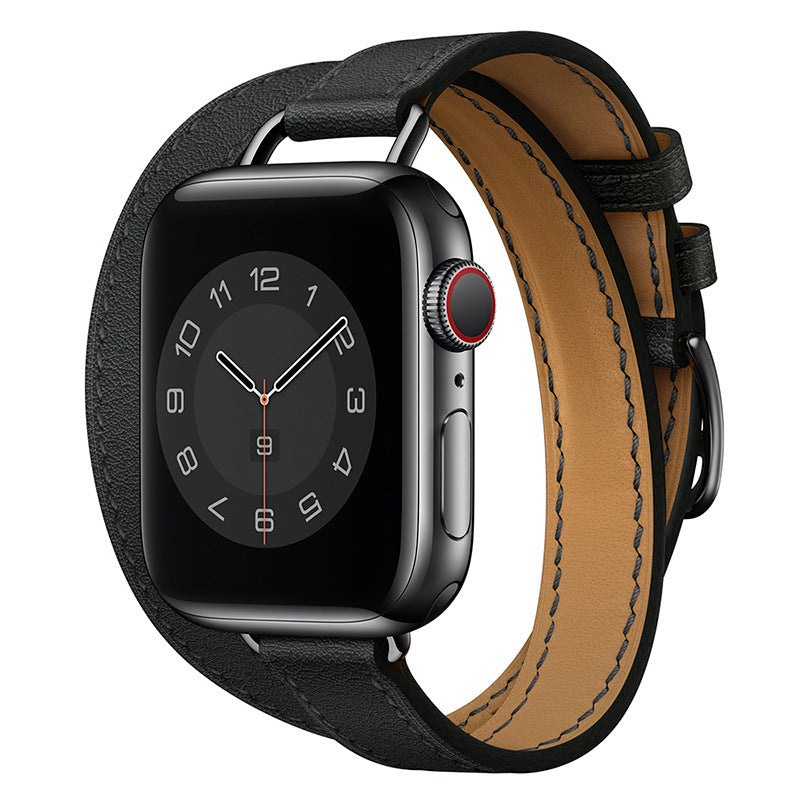 Cinturino Apple Watch in pelle bovina Double Tour